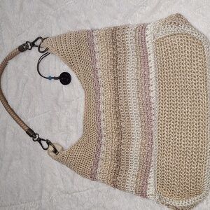 The Sak Crochet Hobo Shoulder Bag